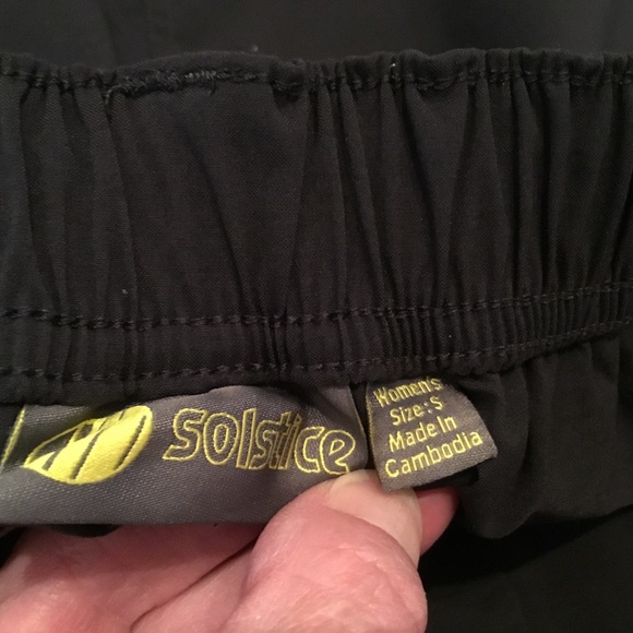 Solstice Apparel black nylon stretch athletic skort - Picture 8 of 11